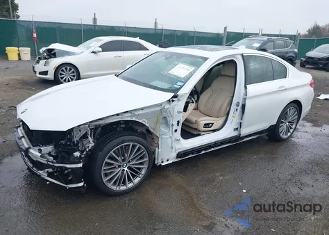 2017 BMW 540I z USA, uszkodzony, nr VIN WBAJE5C37HG914965